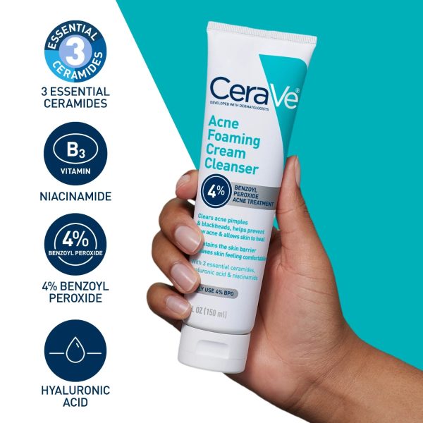 Cerave Acne Foaming Cream Cleanser