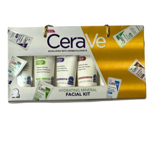 Pack Of 06 Cerave Hydrating Mineral Facial Kit